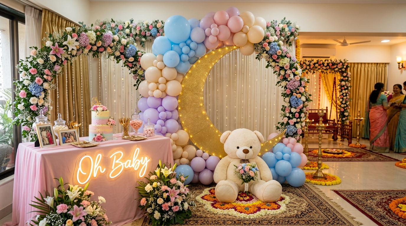 Baby Shower Decoration Ongole